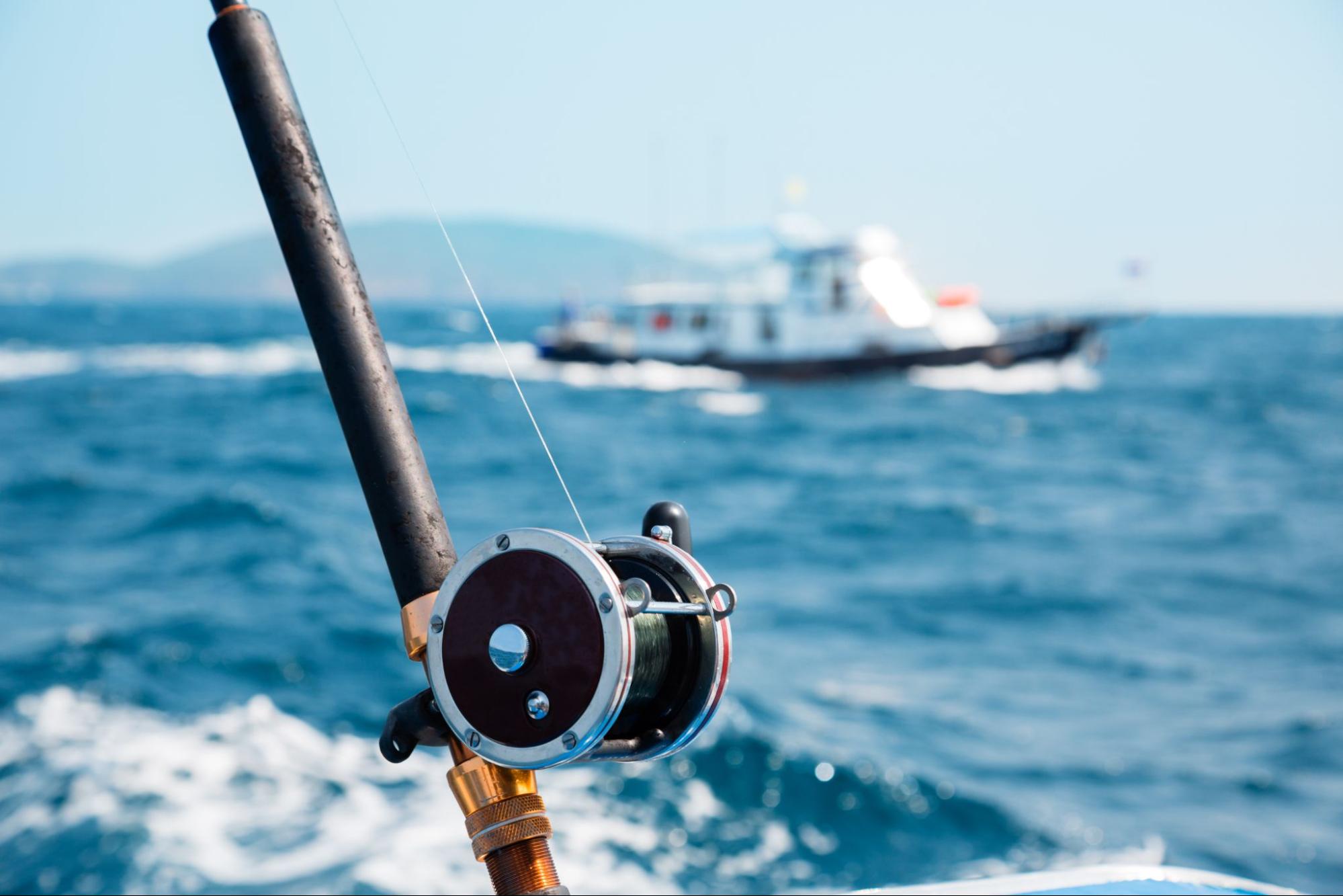 Deep-sea fishing boat trip in Corfu for experienced anglers on the Ionian Sea