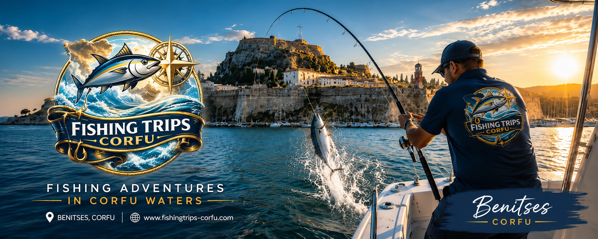 Traditional fishing trip in Corfu with a local captain on the Ionian Sea